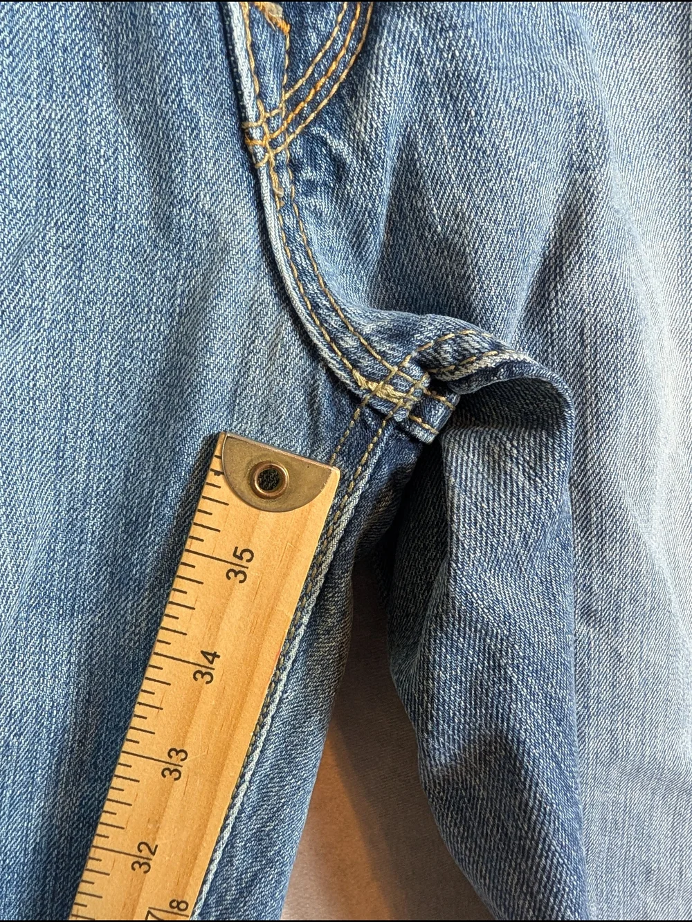Cinch White Label Jeans Men's Size 33x38 Light Wash Denim